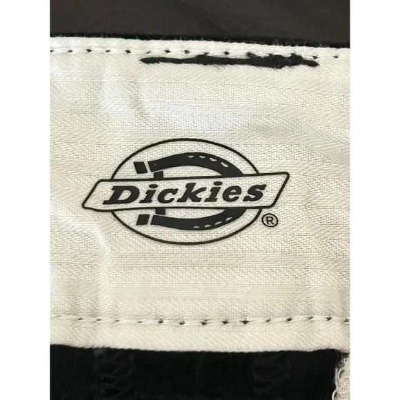 Dickies Black Corduroy Straight Leg Women 4R Casual Pants - Picture 6 of 12